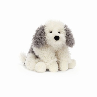 Jellycat Floofie Sheepdog Dog USA | 60374TSND